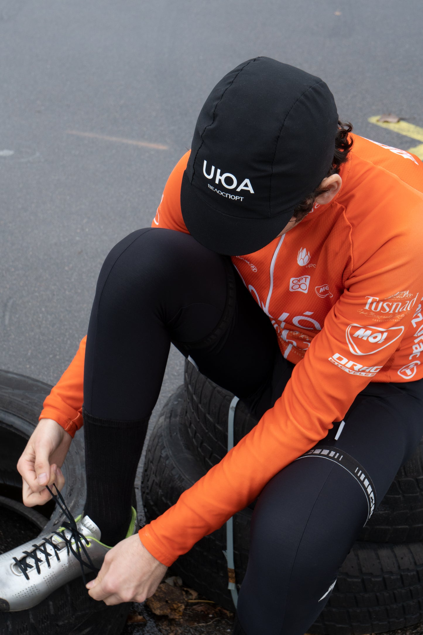 UUA VELOSPORT Cycling cap / Black - KULT • Cycling Shop & Café