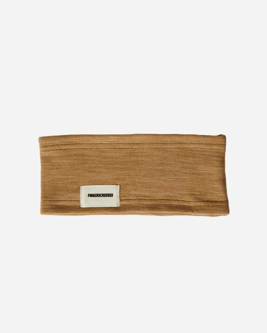 Fingerscrossed Headband Camel