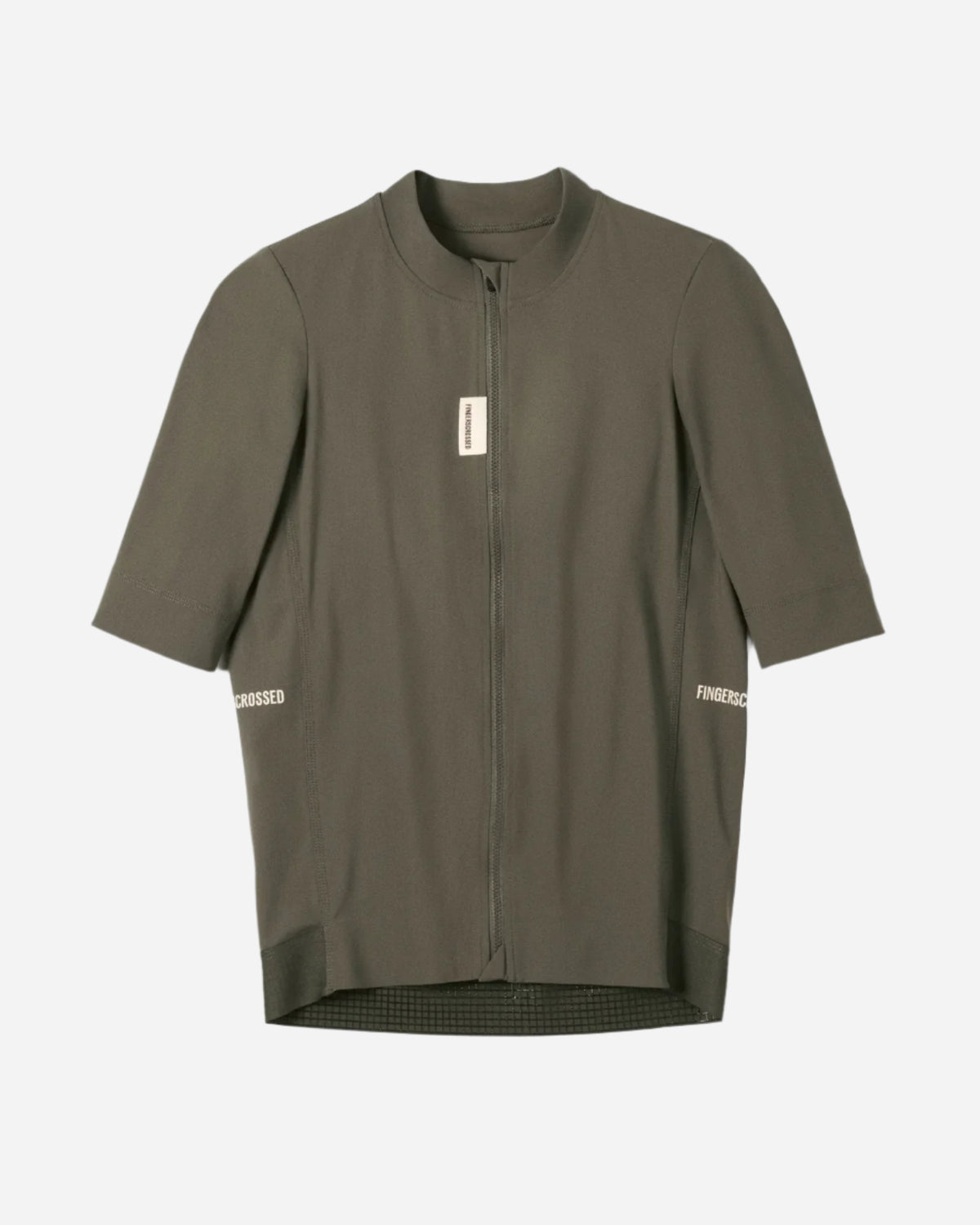 Fingerscrossed Men's Road Jersey Olive