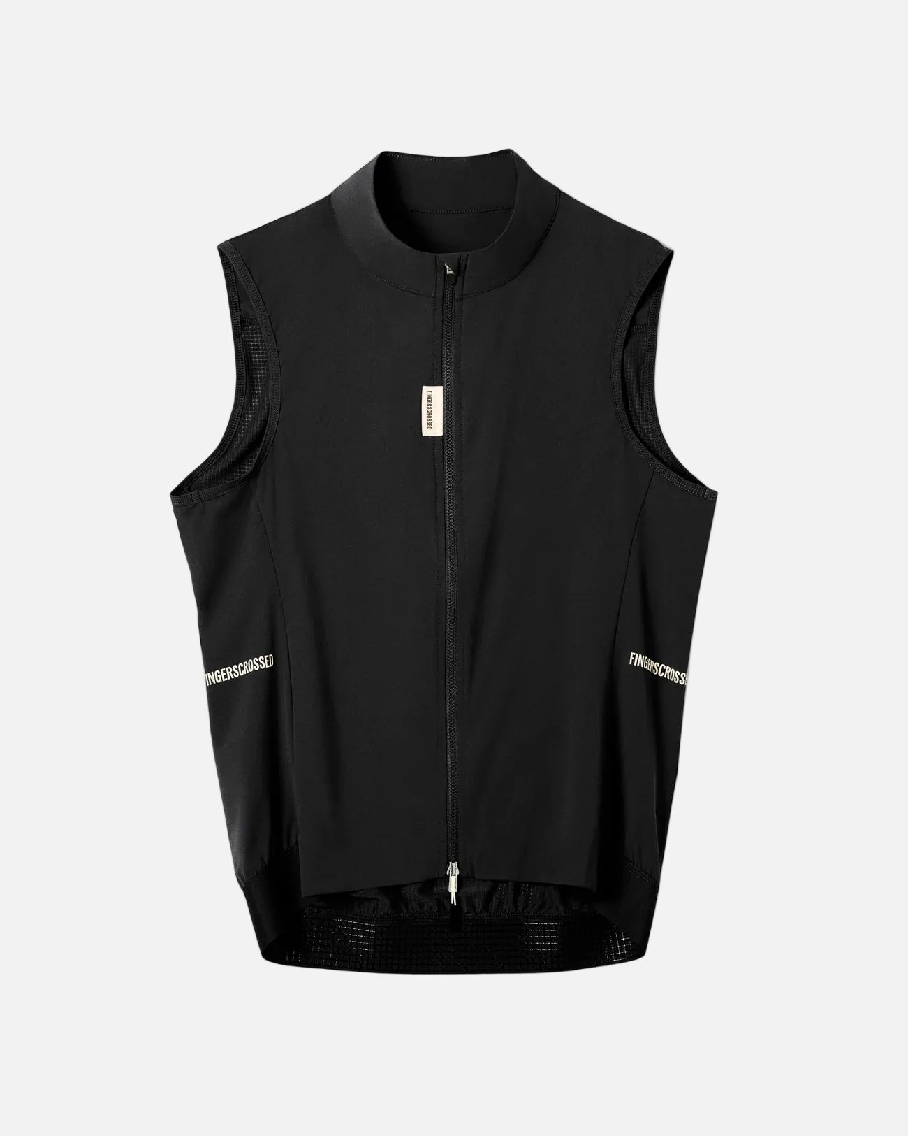 Fingerscrossed Men's Road Wind Vest Black