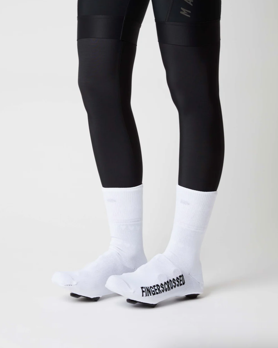 Fingerscrossed Oversocks White