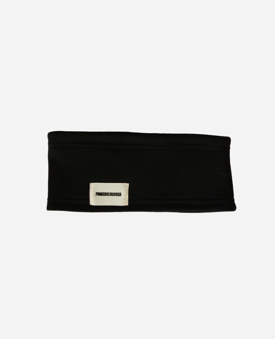 Fingerscrossed Headband Black