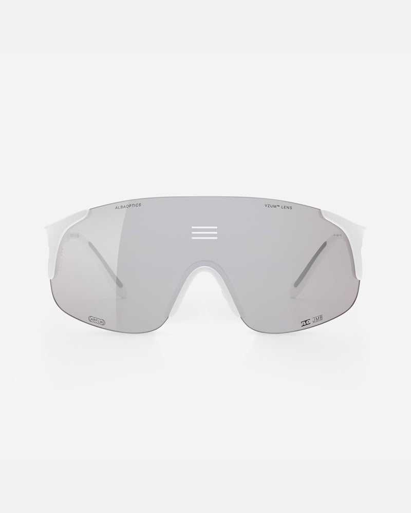 Alba Optics Jumbo Sunglasses White - VZUM ALU