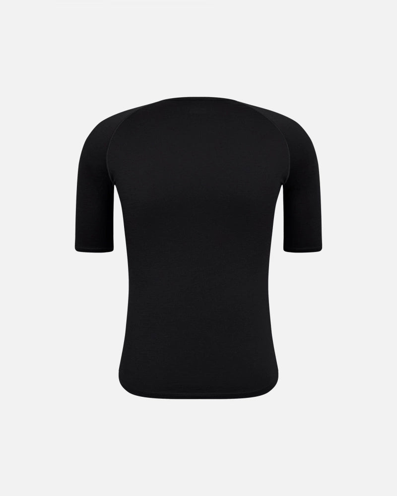 Isadore Merino Short Sleeve Baselayer / Black - KULT • Cycling Shop & Café