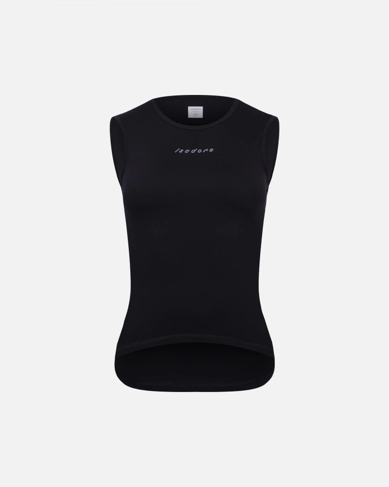 Isadore Women's Merino Sleeveless Baselayer Black