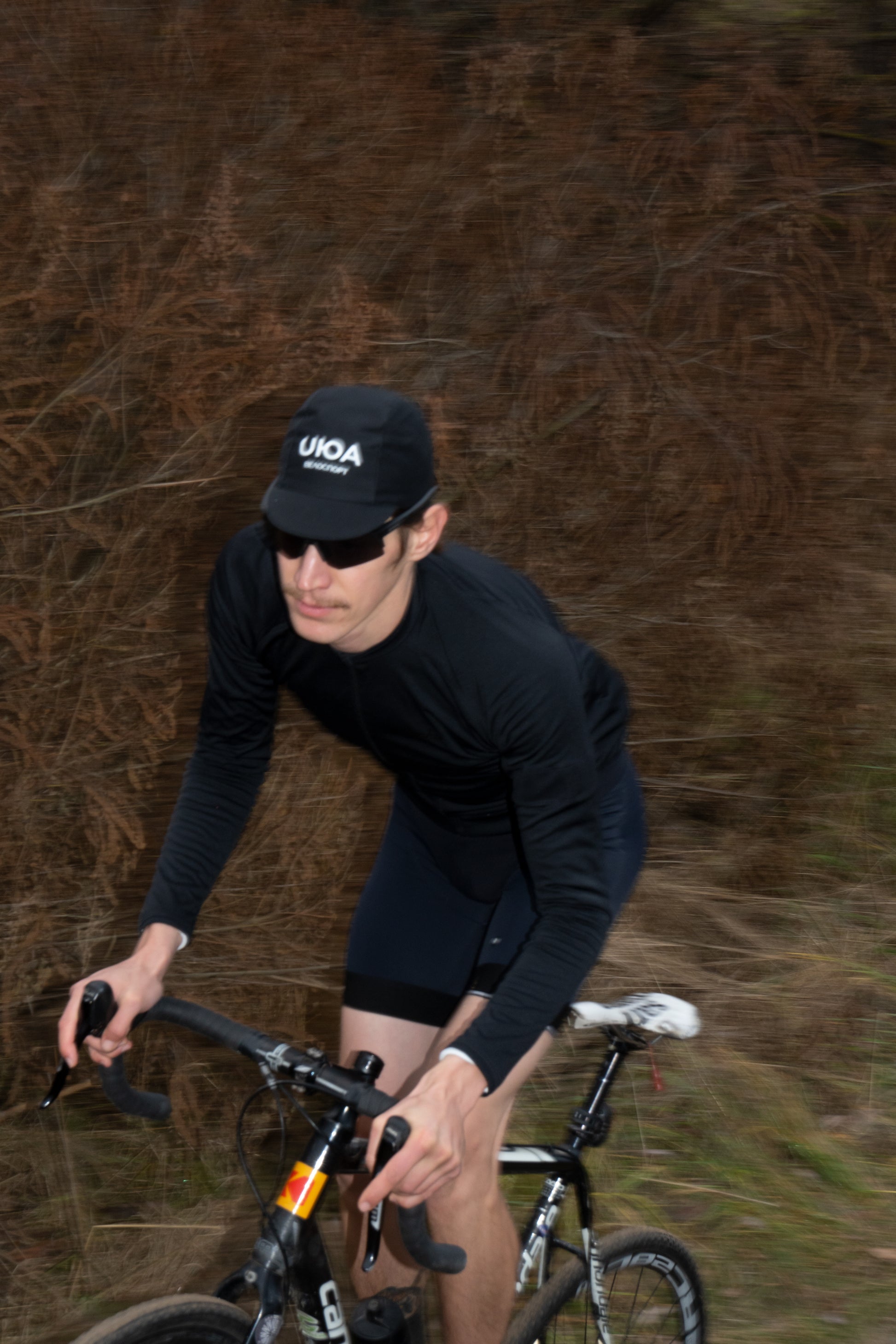 UUA VELOSPORT Cycling cap / Black - KULT • Cycling Shop & Café