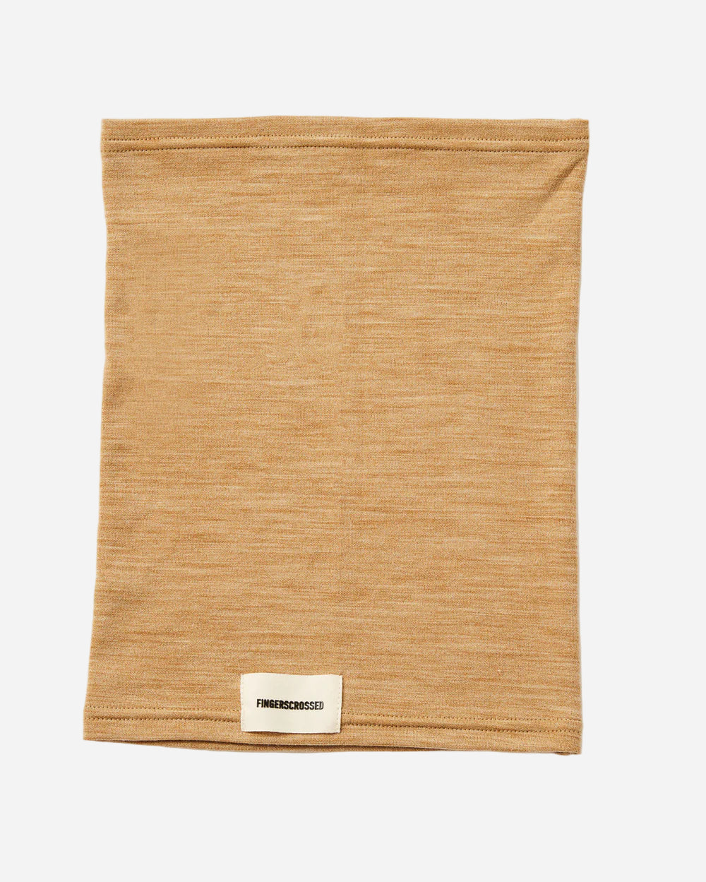 Fingerscrossed Tube Scarf Camel
