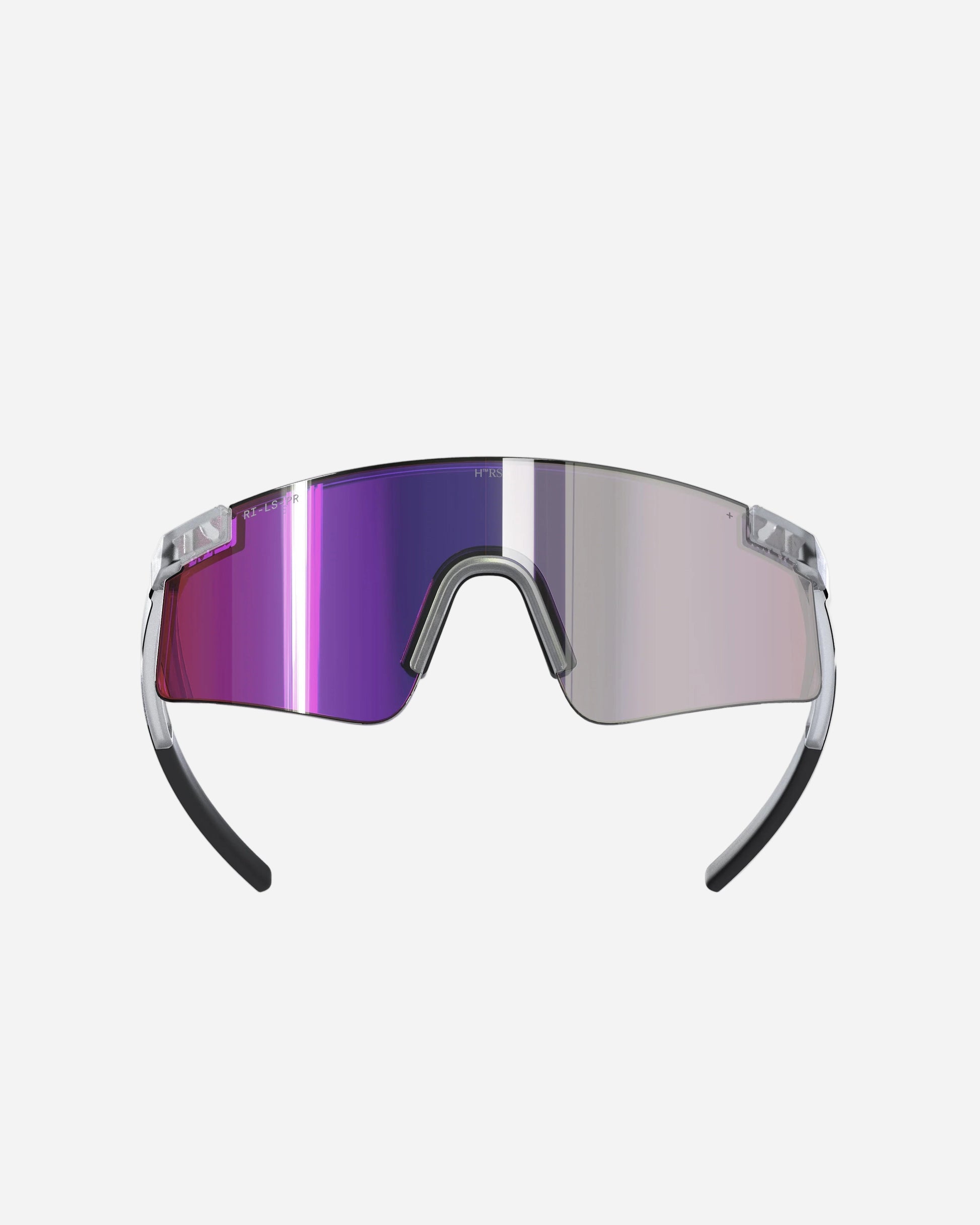 HUMAN™ Ritual Sunglasses Clear + Purple-red