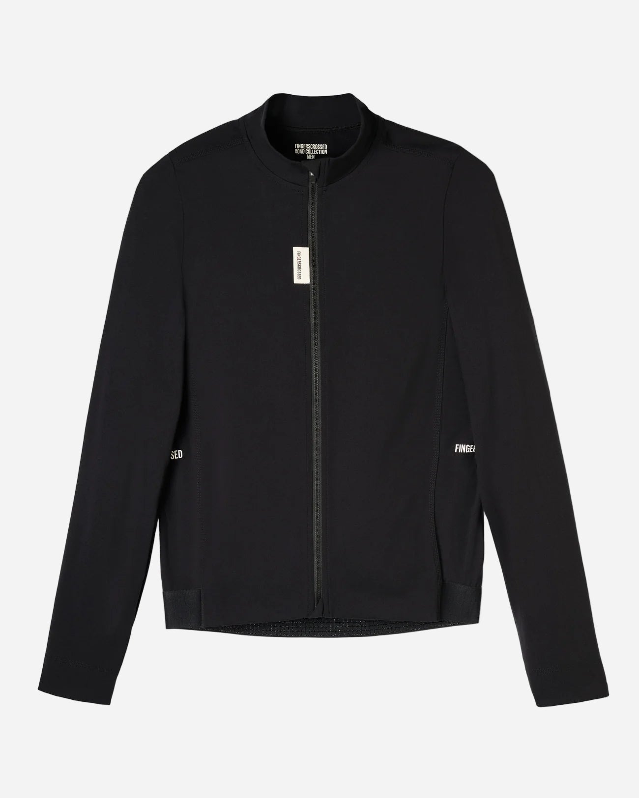 Fingerscrossed Men's Road Long Sleeve Jersey Black