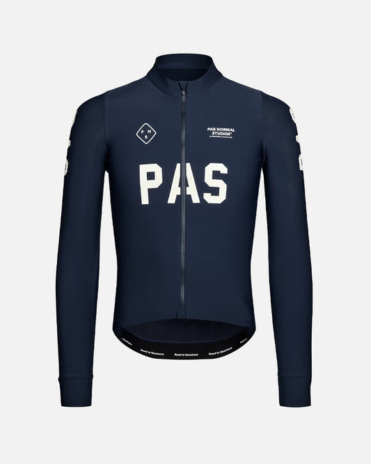 Pas Normal Studios Men's PAS Mechanism Long Sleeve Jersey Navy