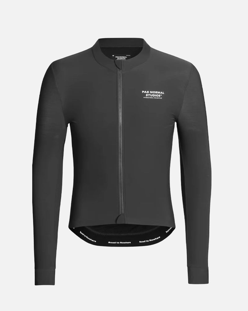 Pas Normal Studios Men's Mechanism Long Sleeve Jersey Black Pearl
