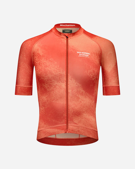Pas Normal Studios Men's Mechanism Jersey Hibiscus Orange