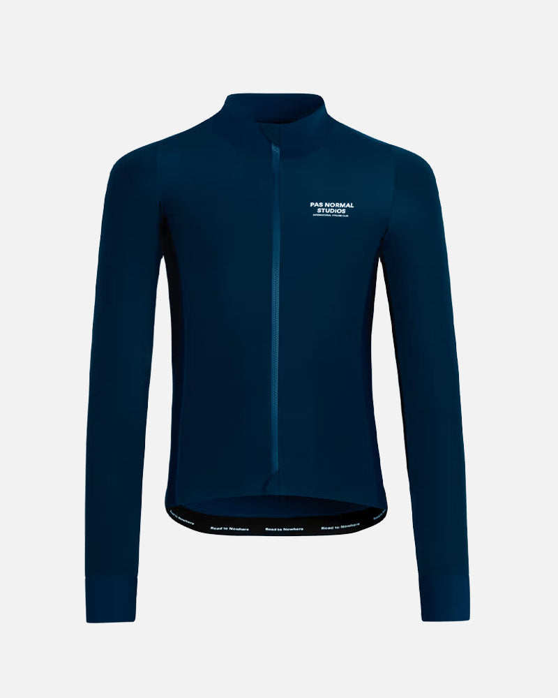 Pas Normal Studios Men's Mechanism Thermal Long Sleeve Jersey Navy