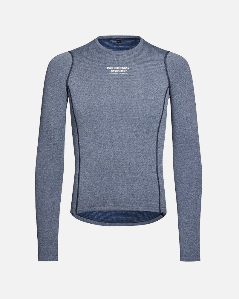 Pas Normal Studios Men's Thermal Long Sleeve Base Layer Navy