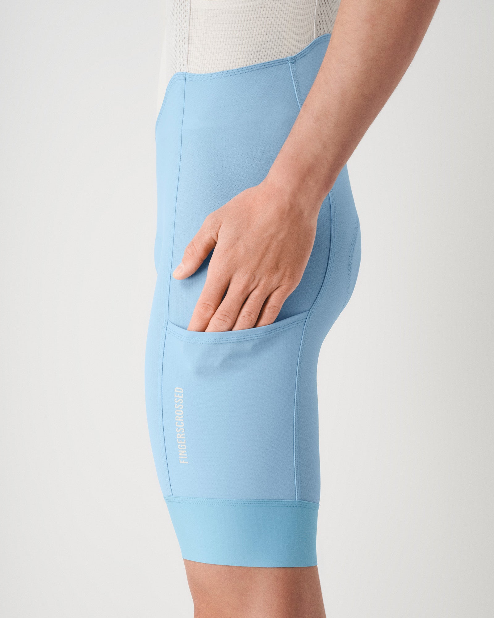 Fingerscrossed Men's Road Bib Shorts Light