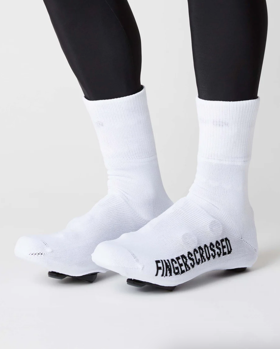 Fingerscrossed Oversocks / White - KULT • Cycling Shop & Café