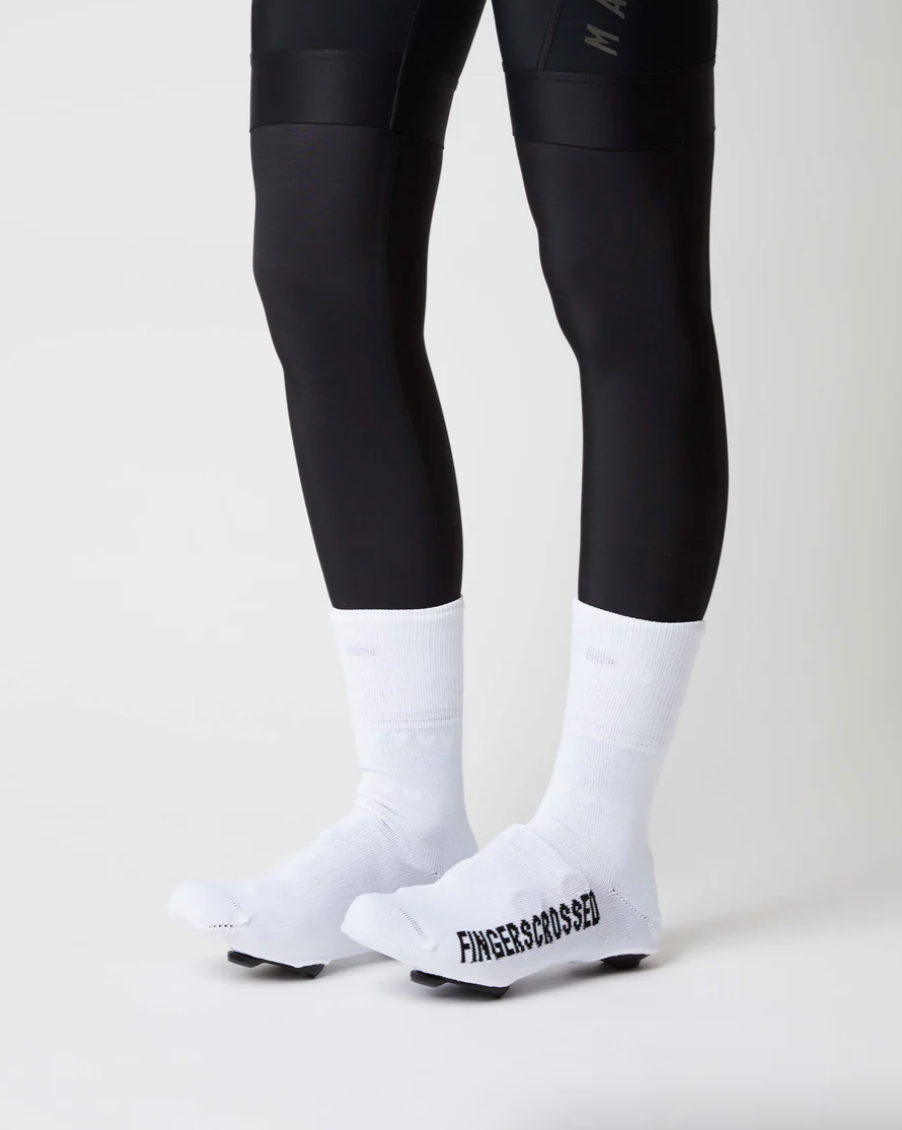 Fingerscrossed Oversocks / White - KULT • Cycling Shop & Café