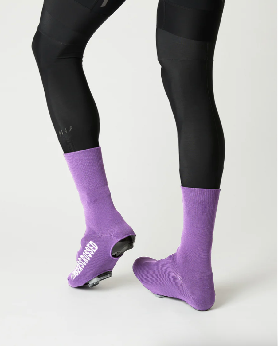 Fingerscrossed Oversocks / Dark Purple - KULT • Cycling Shop & Café