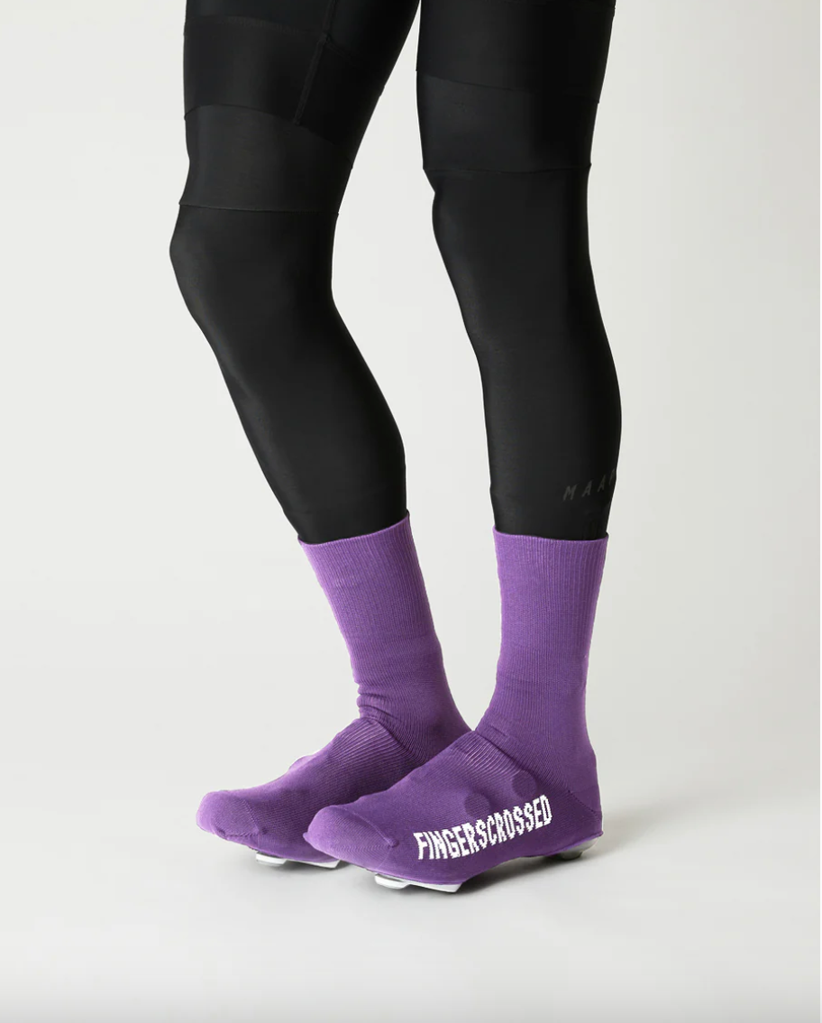 Fingerscrossed Oversocks / Dark Purple - KULT • Cycling Shop & Café