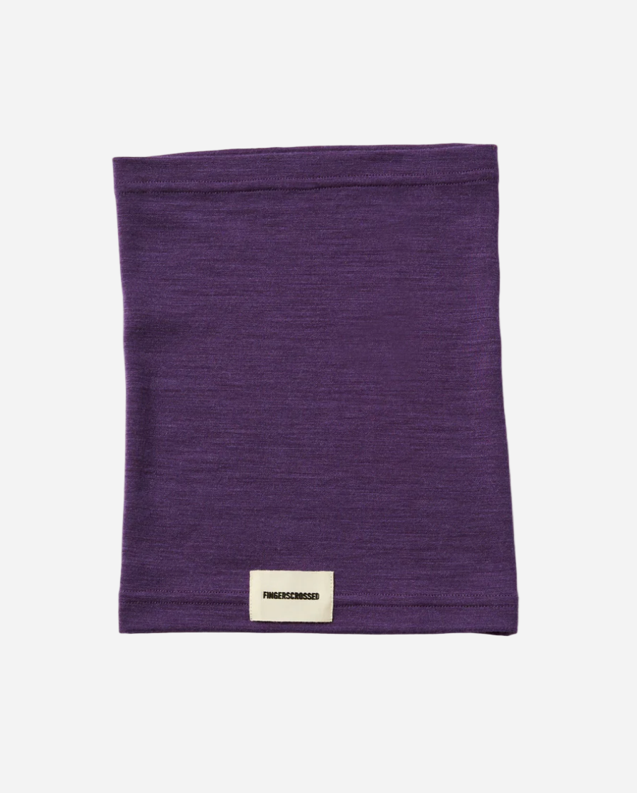 Fingerscrossed Tube Scarf Purple