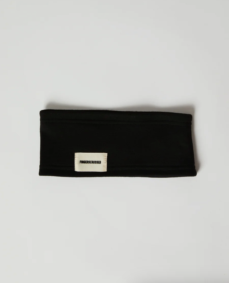 Fingerscrossed Headband / Black - KULT • Cycling Shop & Café