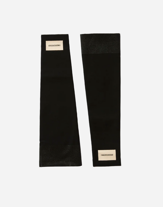 Fingerscrossed Arm Warmers Black