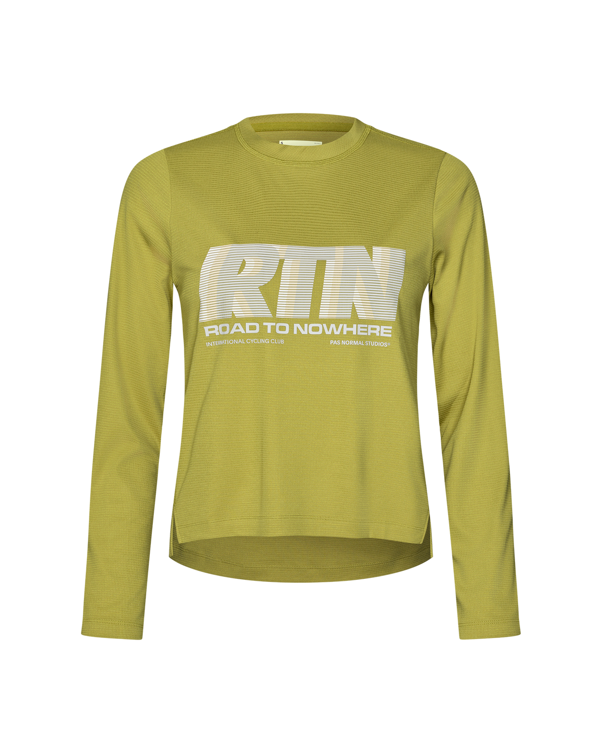 Pas Normal Studios Women's Balance Long Sleeve T-Shirt Dark Lime