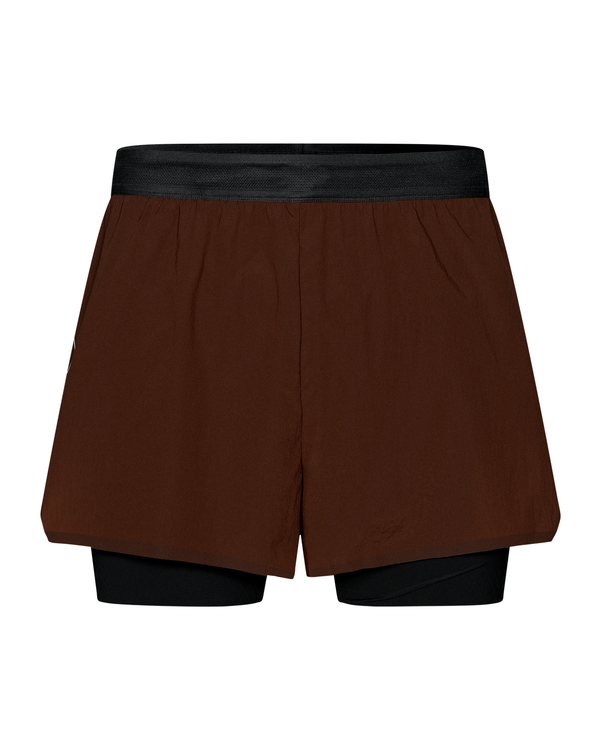 Pas Normal Studios Balance 2-in-1 Shorts Maroon Brown