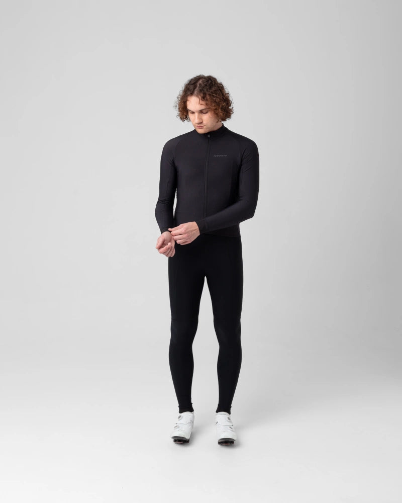 Isadore Debut Winter Long Sleeve Jersey / Black - KULT • Cycling Shop & Café