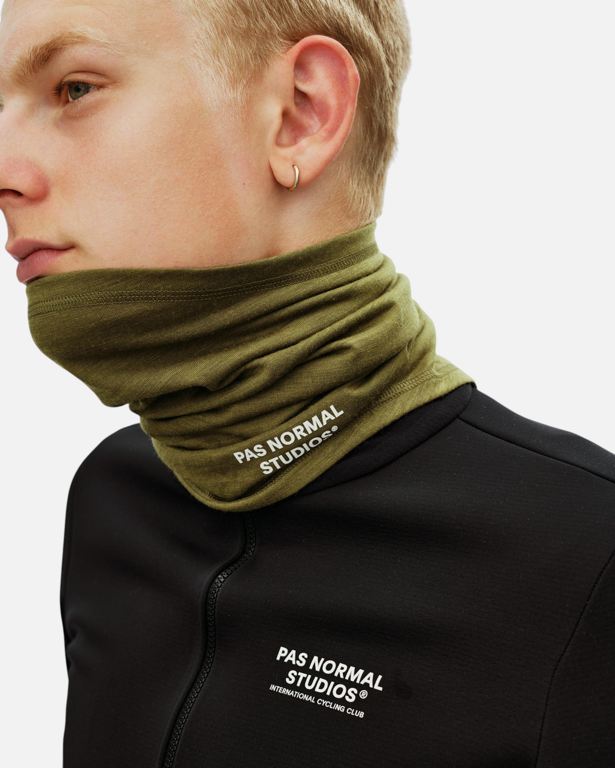 Pas Normal Studios Logo Merino Necktube