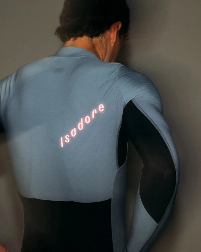 Isadore Echelon Thermal Long Sleeve Jersey / Tradewinds - KULT • Cycling Shop & Café