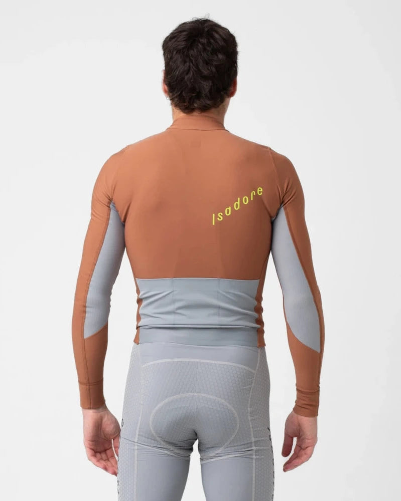 Isadore Echelon Thermal Long Sleeve Jersey / Argan Oil - KULT • Cycling Shop & Café