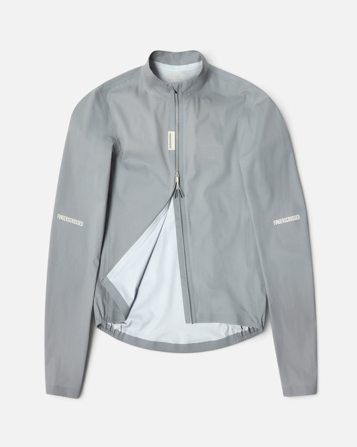 Fingerscrossed Men's Road Rain Jacket Morning Fog