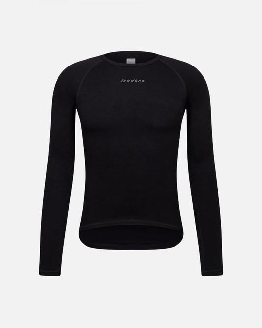 Isadore Merino Long Sleeve Baselayer / Black - KULT • Cycling Shop & Café