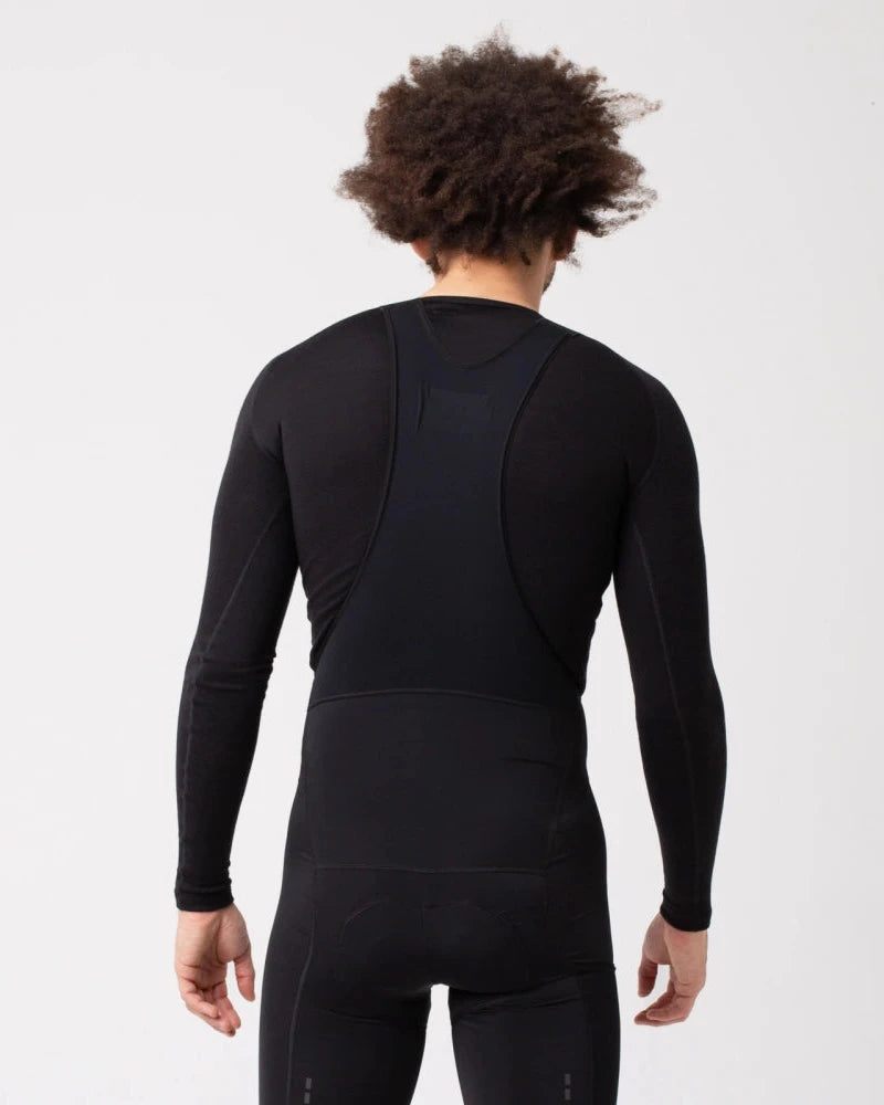 Isadore Merino Long Sleeve Baselayer / Black - KULT • Cycling Shop & Café