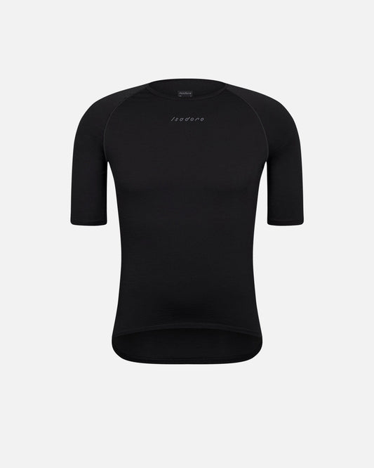 Isadore Merino Short Sleeve Baselayer / Black - KULT • Cycling Shop & Café