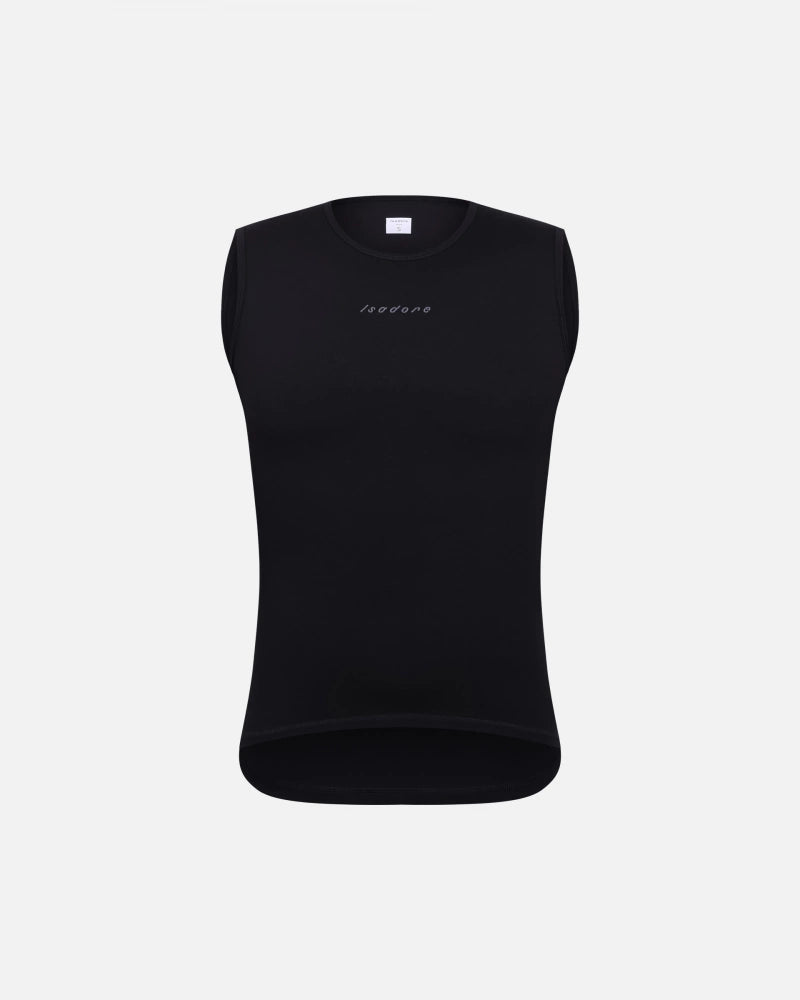 Isadore Merino Sleeveless Baselayer / Black - KULT • Cycling Shop & Café