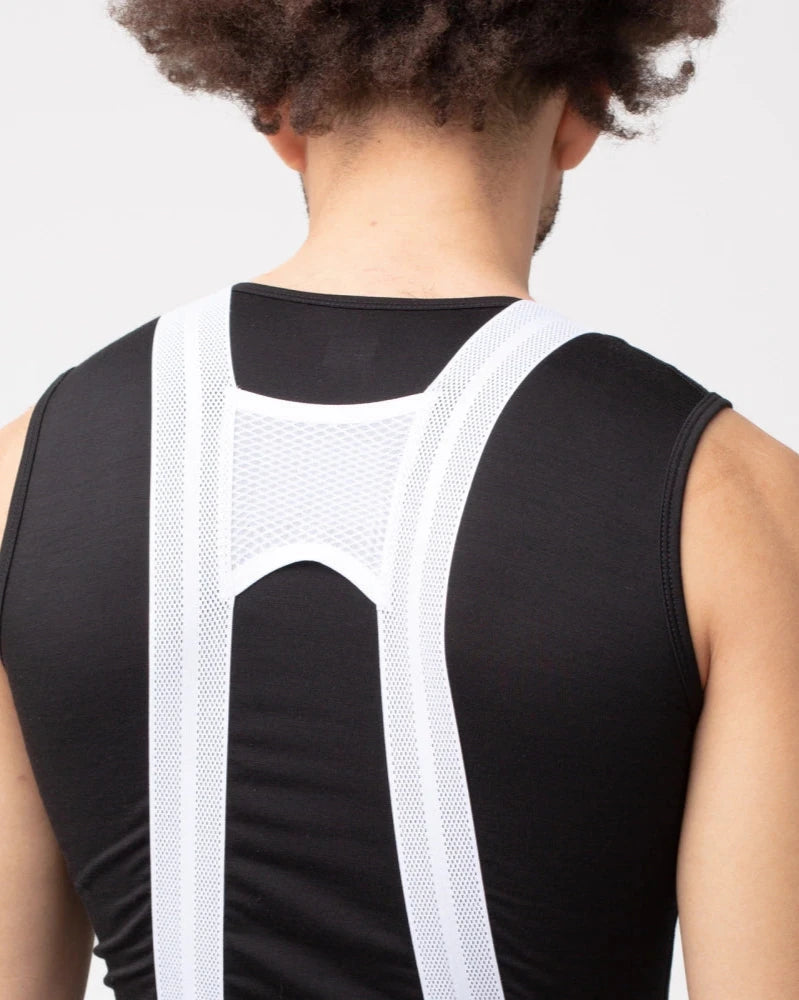 Isadore Merino Sleeveless Baselayer / Black - KULT • Cycling Shop & Café