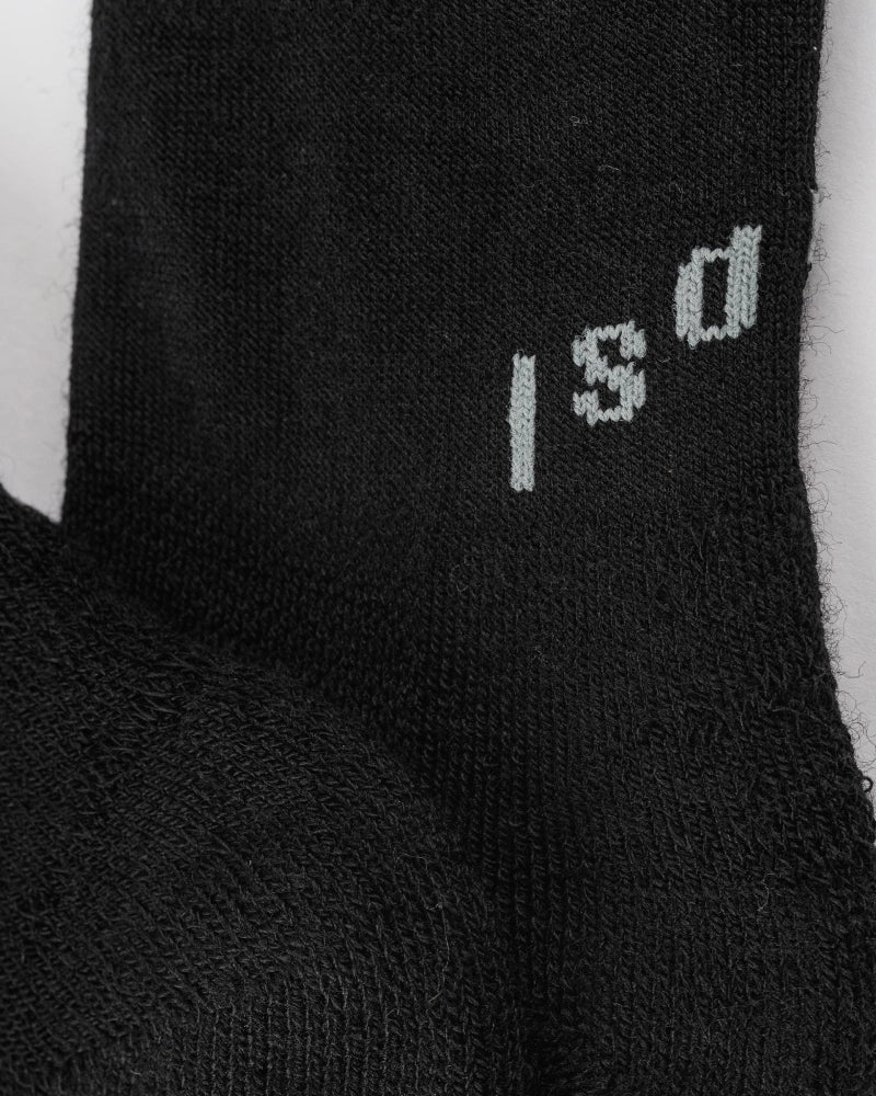 Isadore Merino Winter Socks / Black - KULT • Cycling Shop & Café