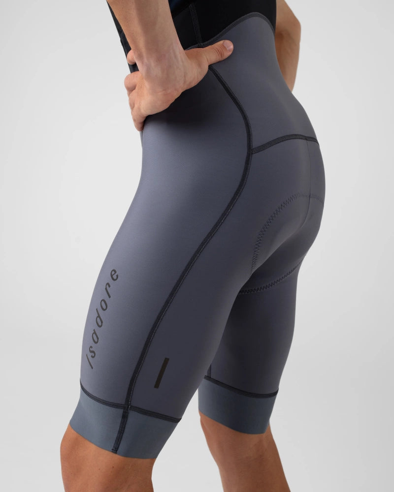 Isadore Signature Thermal Bib Shorts / Iron Gate - KULT • Cycling Shop & Café