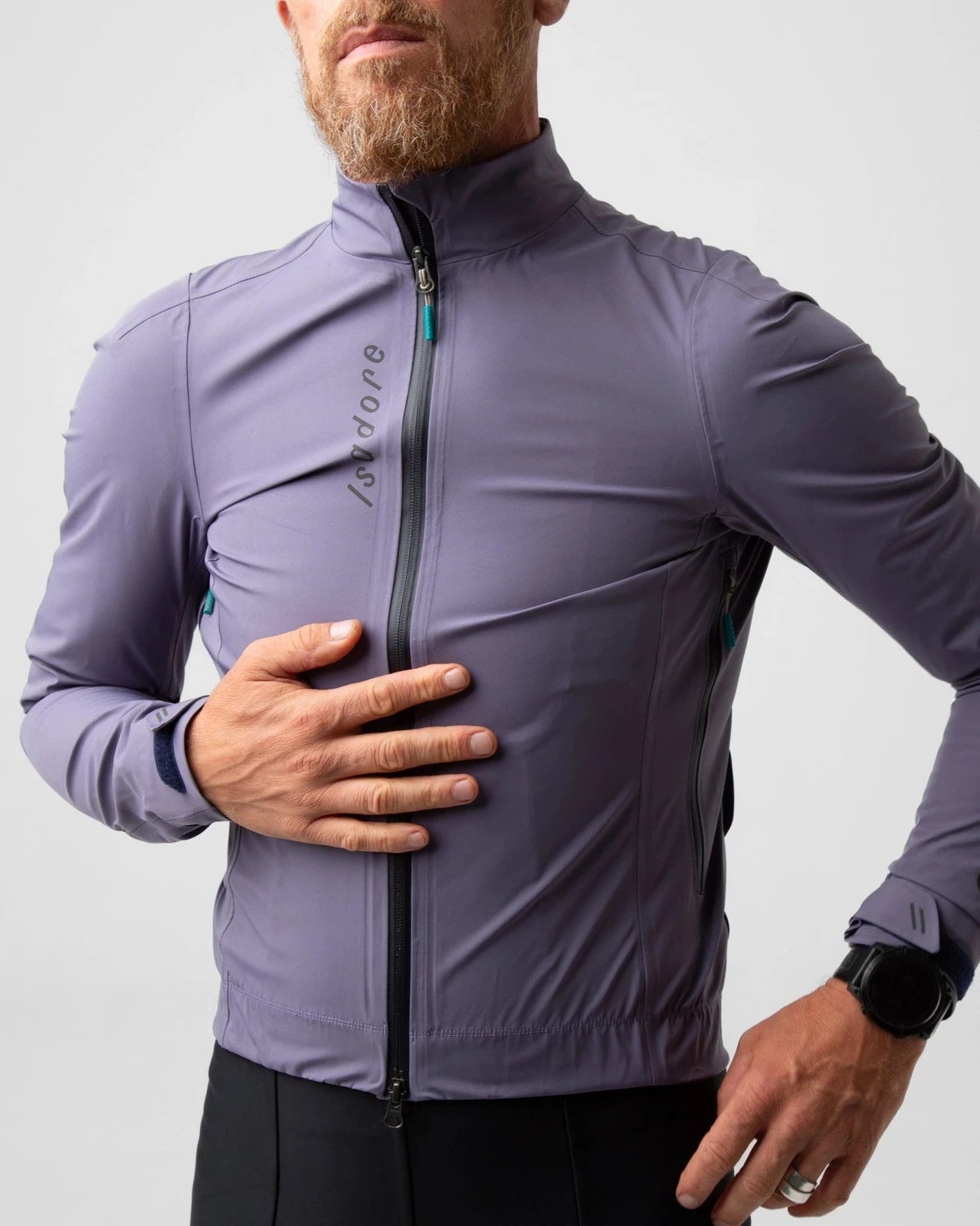 Isadore Signature Winter Hardshell Jacket / Dusty grape - KULT • Cycling Shop & Café