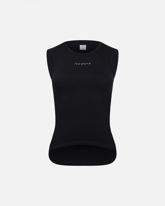 Isadore Women's Merino Sleeveless Baselayer / Black - KULT • Cycling Shop & Café