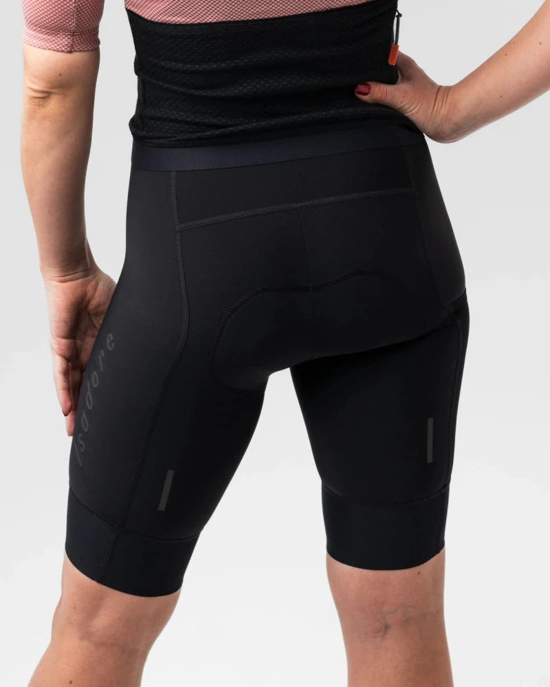 Isadore Women's Signature Bib Shorts / Black - KULT • Cycling Shop & Café